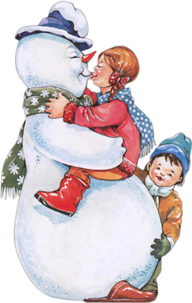 Les bonhommes de neige.
