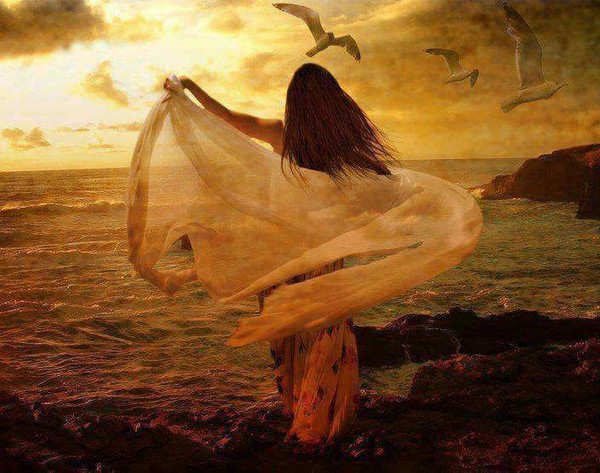 Le charme d'un voile.